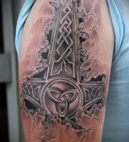 фото татуировки молот — значение — пример интересного рисунка тату — 014 tatufoto.com