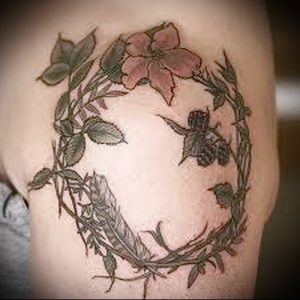 фото тату венок (tattoo wreath) (значение) - пример рисунка - 043 tatufoto.com