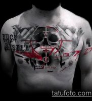 фото тату прицел (tattoo sniper scope) (значение) — пример рисунка — 004 tatufoto.com