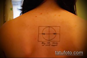 фото тату прицел (tattoo sniper scope) (значение) - пример рисунка - 007 tatufoto.com