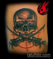 фото тату прицел (tattoo sniper scope) (значение) — пример рисунка — 011 tatufoto.com