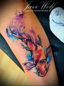 фото Тату в стиле акварель (Watercolor) (значение) - пример рисунка - 054 tatufoto.com