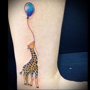 фото тату ЖИРАФ (Tattoo giraffe) (значение) - пример рисунка - 025 tatufoto.com