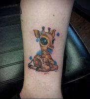 фото тату ЖИРАФ (Tattoo giraffe) (значение) — пример рисунка — 045 tatufoto.com