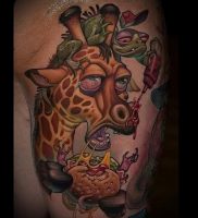 фото тату ЖИРАФ (Tattoo giraffe) (значение) — пример рисунка — 053 tatufoto.com