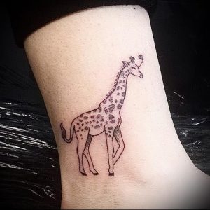 фото тату ЖИРАФ (Tattoo giraffe) (значение) - пример рисунка - 015 tatufoto.com