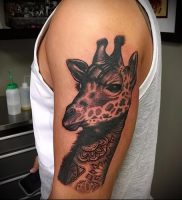 фото тату ЖИРАФ (Tattoo giraffe) (значение) — пример рисунка — 047 tatufoto.com