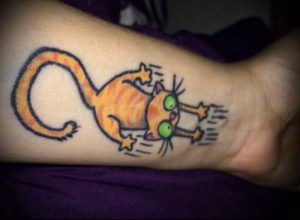 фото Тату на шраме, рубце, следе (tattoo) (значение) - пример рисунка - 027 tatufoto.com