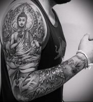 Фото тату Будда — 24052017 — пример — 016 Tattoo Buddha