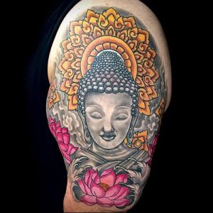 Фото тату Будда - 24052017 - пример - 034 Tattoo Buddha