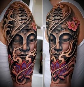 Фото тату Будда - 24052017 - пример - 055 Tattoo Buddha