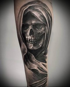 Фото тату Смерть (Death tattoo example) (значение) - пример рисунка - 043 tatufoto.com