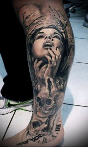 Фото тату Смерть (Death tattoo example) (значение) - пример рисунка - 051 tatufoto.com