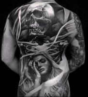 Фото тату Смерть (Death tattoo example) (значение) — пример рисунка — 052 tatufoto.com