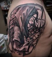 Фото тату Смерть (Death tattoo example) (значение) — пример рисунка — 053 tatufoto.com