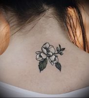 Фото тату магнолия — 30052017 — пример — 012 Magnolia tattoo