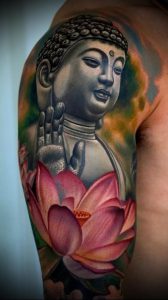 Фото тату Будда - 24052017 - пример - 004 Tattoo Buddha