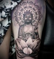 Фото тату Будда — 24052017 — пример — 018 Tattoo Buddha
