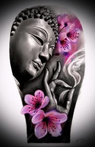 Фото тату Будда - 24052017 - пример - 020 Tattoo Buddha