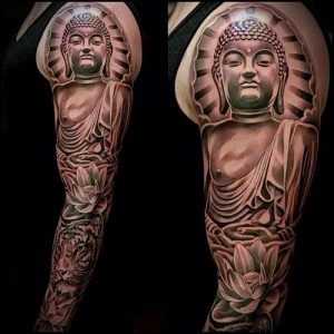 Фото тату Будда - 24052017 - пример - 023 Tattoo Buddha