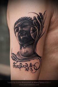 Фото тату Будда - 24052017 - пример - 024 Tattoo Buddha