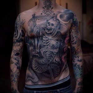 Фото тату Смерть (Death tattoo example) (значение) - пример рисунка - 024 tatufoto.com