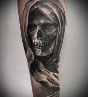 Фото тату Смерть (Death tattoo example) (значение) — пример рисунка — 043 tatufoto.com