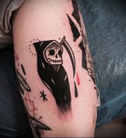 Фото тату Смерть (Death tattoo example) (значение) — пример рисунка — 044 tatufoto.com