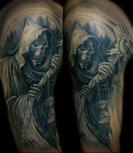 Фото тату Смерть (Death tattoo example) (значение) - пример рисунка - 049 tatufoto.com