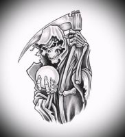 Фото тату Смерть (Death tattoo example) (значение) — пример рисунка — 054 tatufoto.com