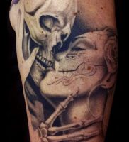 Фото тату Смерть (Death tattoo example) (значение) — пример рисунка — 055 tatufoto.com