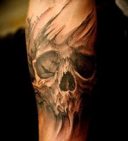 Фото тату Смерть (Death tattoo example) (значение) — пример рисунка — 058 tatufoto.com