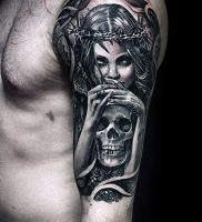 Фото тату Смерть (Death tattoo example) (значение) — пример рисунка — 062 tatufoto.com