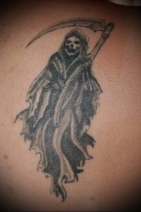 Фото тату Смерть (Death tattoo example) (значение) - пример рисунка - 064 tatufoto.com