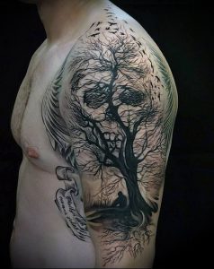 Фото тату Смерть (Death tattoo example) (значение) - пример рисунка - 066 tatufoto.com