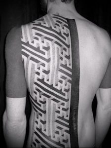 Фото тату лабиринт - пример - 29052017 - пример - 002 tattoo maze
