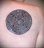 Фото тату лабиринт — пример — 29052017 — пример — 013 tattoo maze