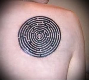 Фото тату лабиринт - пример - 29052017 - пример - 013 tattoo maze
