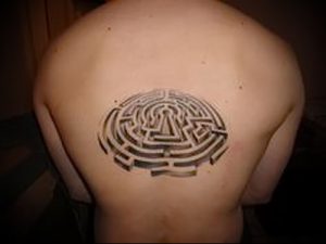 Фото тату лабиринт - пример - 29052017 - пример - 022 tattoo maze