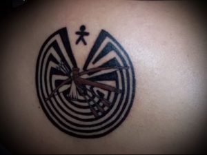 Фото тату лабиринт - пример - 29052017 - пример - 026 tattoo maze