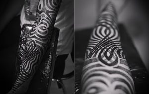 Фото тату лабиринт - пример - 29052017 - пример - 074 tattoo maze
