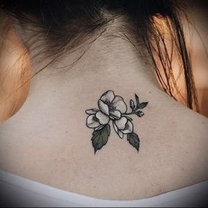 Фото тату магнолия - 30052017 - пример - 012 Magnolia tattoo