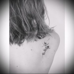 Фото татуировки чертополох - пример рисунка - 26052017 - пример - 006 Tattoo thistles