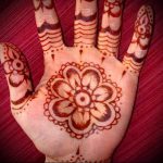 Фото Мехенди на ладони - 17062017 - пример - 007 Mehendi in the palm of your hand