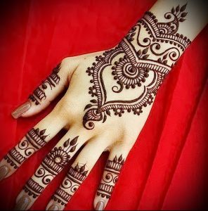 Фото Мехенди на ладони - 17062017 - пример - 010 Mehendi in the palm of your hand