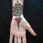 Фото Мехенди на ладони - 17062017 - пример - 062 Mehendi in the palm of your hand