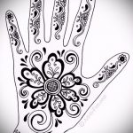 Фото Мехенди на ладони - 17062017 - пример - 065 Mehendi in the palm of your hand