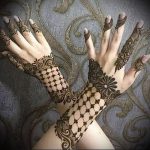 Фото Мехенди на ладони - 17062017 - пример - 070 Mehendi in the palm of your hand