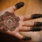 Фото Мехенди на ладони - 17062017 - пример - 092 Mehendi in the palm of your hand
