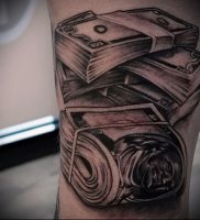 Фото тату деньги пример рисунка на теле — 16062017 — пример — 005 Tattoo money